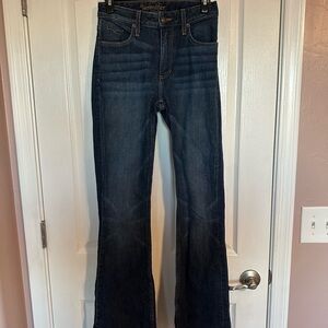 Kimes Ranch Women's Dark Blue Flare Jeans